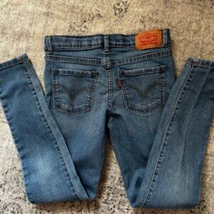 🧡3/15 Levi's 710 Super Skinny Stretchy Jeans Kids 8 Reg